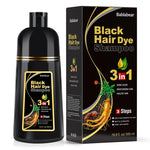 Shampoo Tinte 3 en 1 Herbal - Cobertura de Canas Instantánea (500ml)