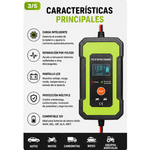 Cargador Inteligente 12V Para Auto y Moto