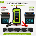 Cargador Inteligente 12V Para Auto y Moto